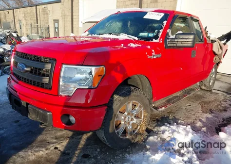 2013 Ford F-150 Stx z USA, uszkodzony, nr VIN 1FTFX1EFXDFC08849